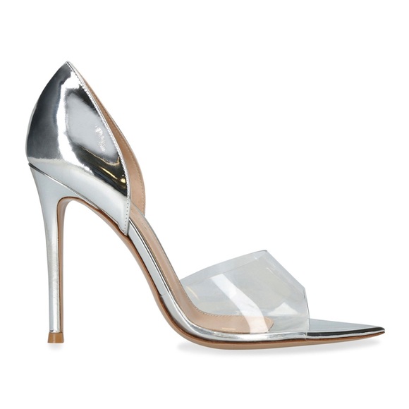 Gianvito Rossi bree leather & vinyl - Picture 12 of 16